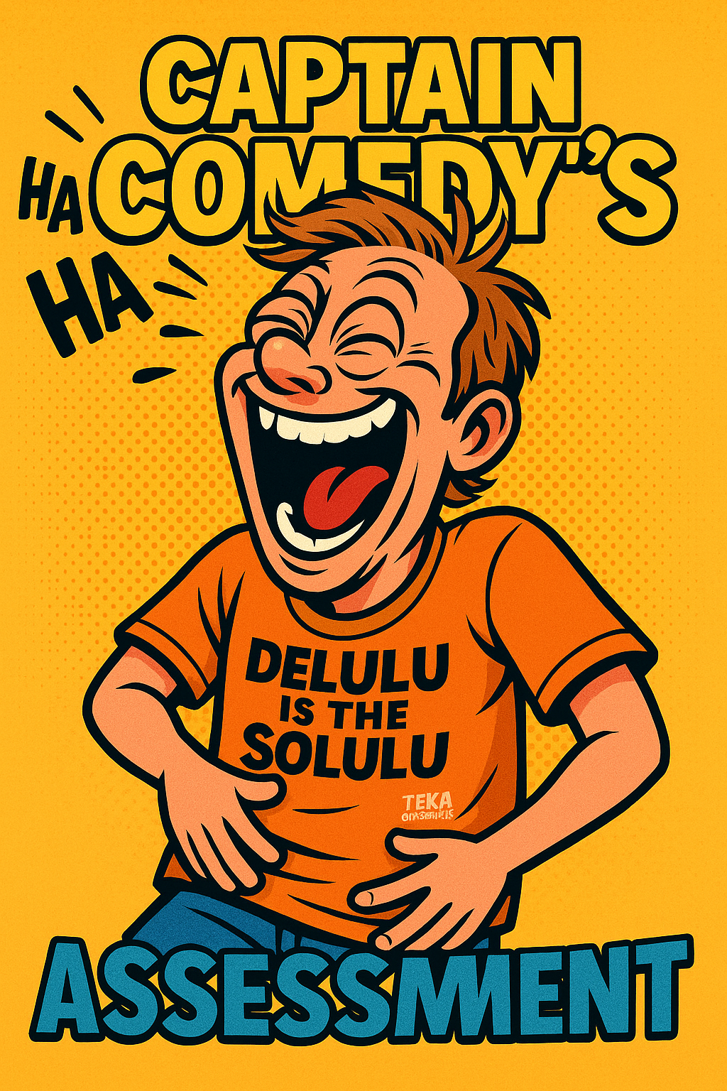 Three funny wall plaques featuring sarcastic quotes: Therapy Is Expensive, Delulu Is the Solulu, and Family Group Chat = Emotional Damage.