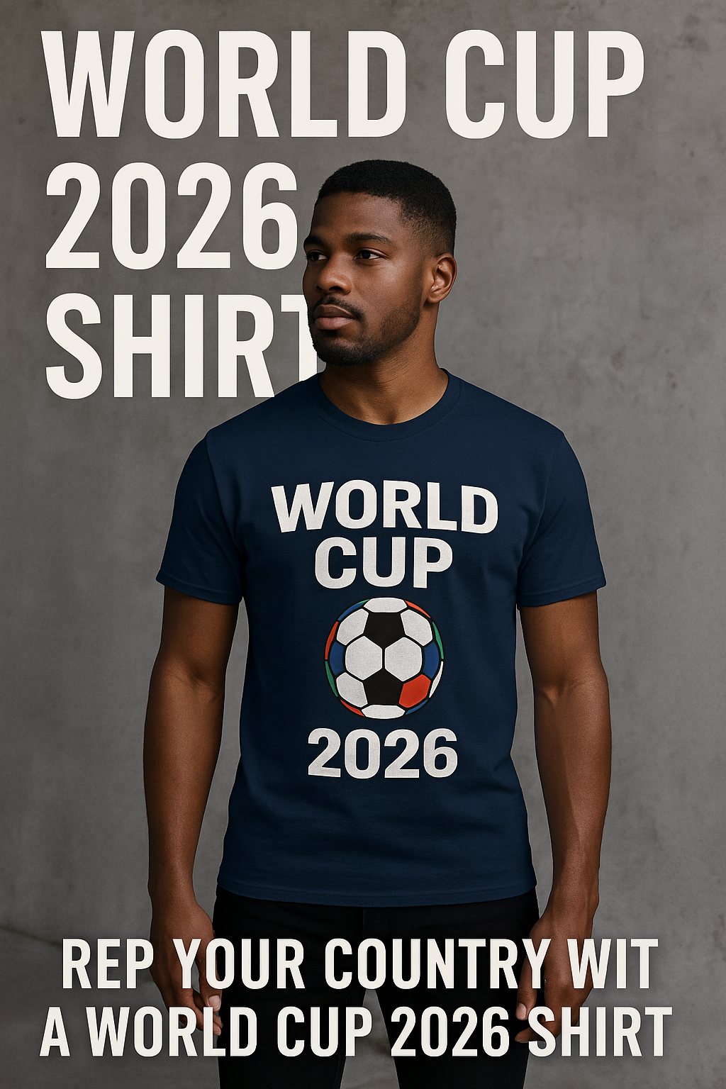 Fans wearing Teka Originals World Cup 2026 shirts in a stadium.