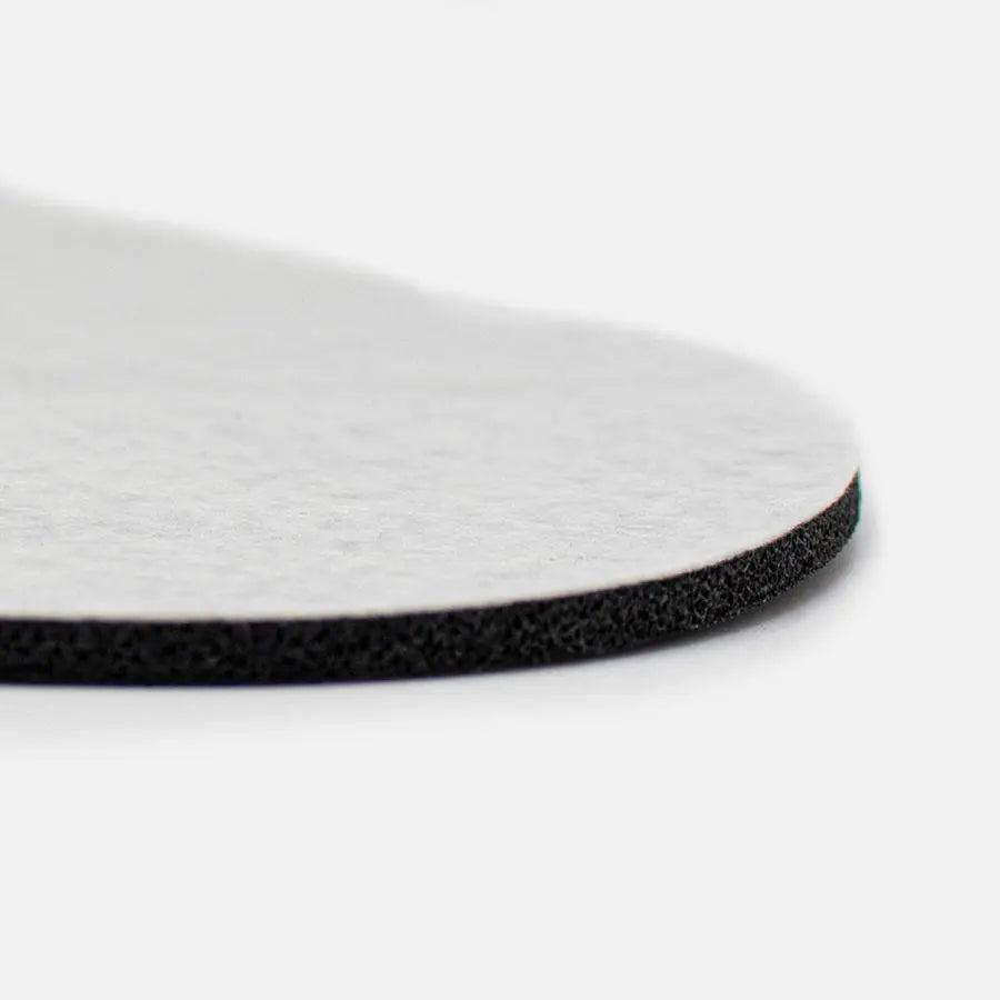 Excessive Tail Wagging Bowl Mat under dog food bowls, showcasing dog humor