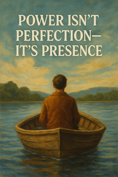 "Power Isn’t Perfection: Embracing Presence for Real Strength and Mental Wellness"