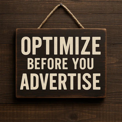 Shopify product page featuring a sarcastic wall plaque with bold description, customer reviews, and high-quality lifestyle images.