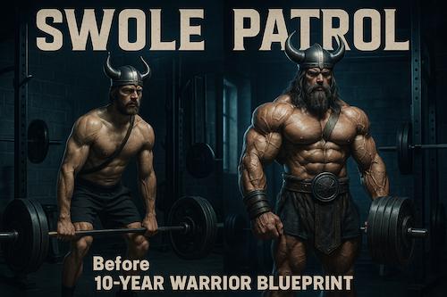 10-Year Gym Program Built Swole Patrol—and Became a Free Warrior Blueprint