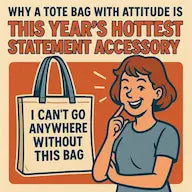 Collection of tote bags with unique designs, quotes, and graphics for everyday use and gifting.