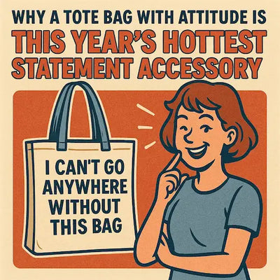 Collection of tote bags with unique designs, quotes, and graphics for everyday use and gifting.