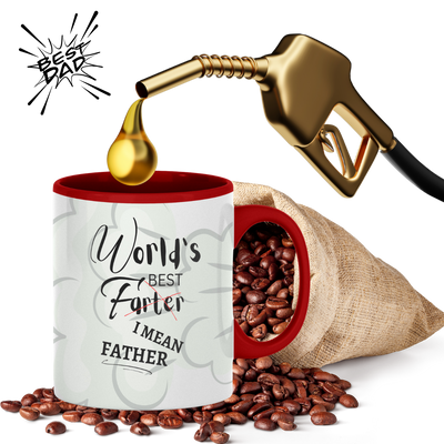  Gag gift mug for dads who love bathroom humor
