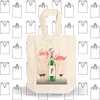 Wine Lovers CanvasTote Bag - I LOVE MY CABERNET