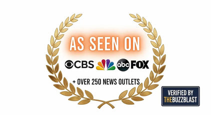 AS SEEN ON CBS, ABC, FOX, + over 250 news outlets