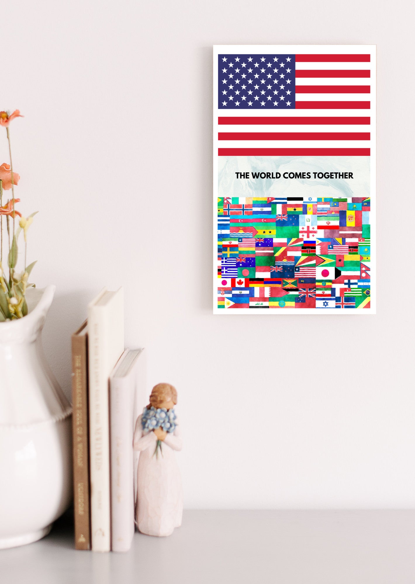 USA Plaque – Patriotic, Timeless, & Perfect for Any Space!