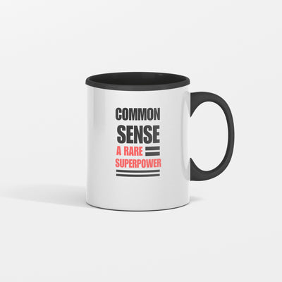 Common Sense-A Rare Superpower Mug