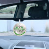 Green ribbon ornament with “I Know Someone With Alzheimer’s Disease” text in elegant font, symbolizing love, awareness, and memory preservation.