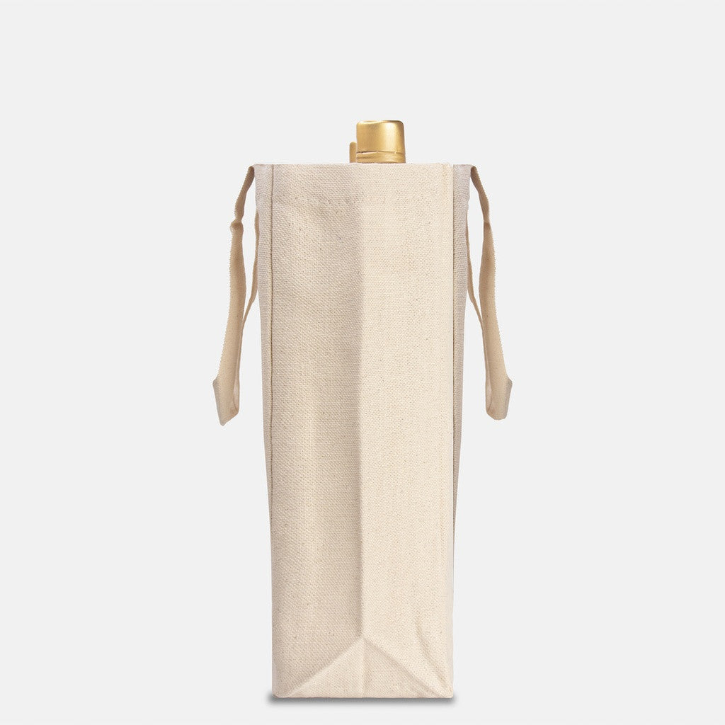 Canvas Wine Tote Bag | THIS WINE IS MAKING ME AWESOME