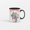 Funny coffee cup for moody mornings and introverts