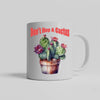 Spiky cactus mug for coffee lovers with attitude