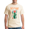 A graphic T-shirt featuring a cartoon cactus with the bold text “NOT A HUGGER” — designed for those with a sassy, no-hugs-please attitude.

