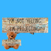 Funny Teddy Bear – I’m Not Yelling, I’m Projecting | Teka Originals