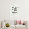 Funny hanging sign that reads "WORLD'S BEST FARTER – I MEAN FATHER" in bold lettering, designed as a humorous gift for dads with a love for dad jokes and fart humor.