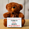 Teddy Bear Message – WELLNESS OF THE MIND plush gift for mental wellness