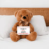 Teddy Bear Message – WELLNESS OF THE MIND plush gift for mental wellness