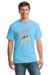 “My Favorite People Call Me Mom t‑shirt in charcoal with bold circular badge design”