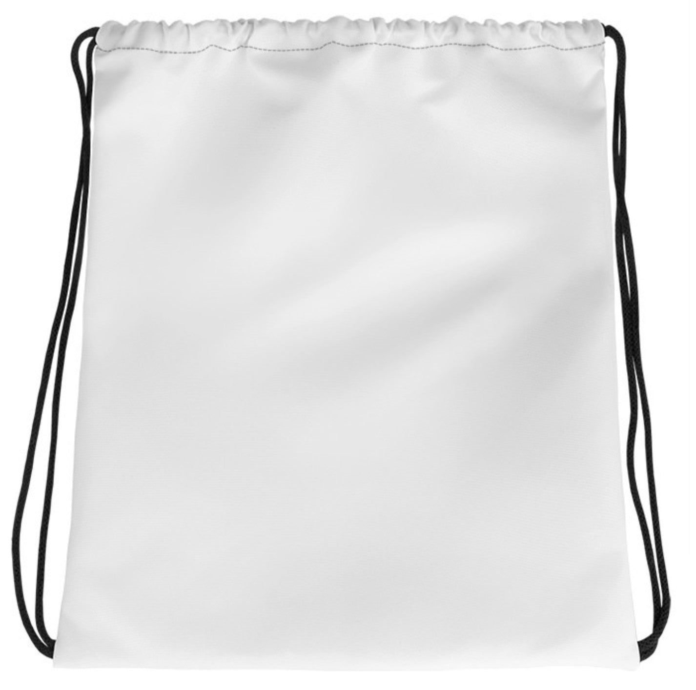 Funny mom drawstring bag – “Motherhood Powered By Win, WiFi, & WTF Moments” quote bag for busy, modern moms.