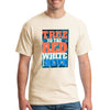 Funny red white and blue patriotic t-shirt for men – “Patriot Drip: Red, White & Boozed” design, July 4th humor shirt


