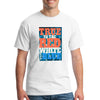Funny red white and blue patriotic t-shirt for men – “Patriot Drip: Red, White & Boozed” design, July 4th humor shirt


