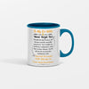 Funny white ceramic mug that says "Thanks for the Drama, Debra. To My Ex-Wife" in bold text – ideal sarcastic breakup gift