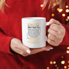 Funny white ceramic mug that says "Thanks for the Drama, Debra. To My Ex-Wife" in bold text – ideal sarcastic breakup gift