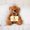 “Adorable plush teddy bear holding a heartfelt message card that reads ‘To My Wife’, designed as a sentimental gift for anniversaries, birthdays, or just because. Perfect for expressing love and appreciation.”