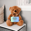 Poem plaque titled "To My Son – My Greatest Gift" featuring a strong, heartfelt message in a bold, comic-style design with warm background.