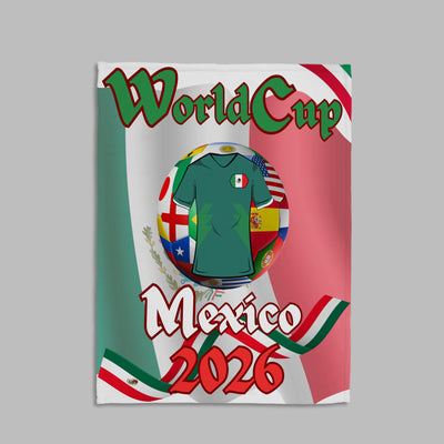 "Mexico soccer blankets celebrating  for World Cup 2026"