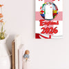"England football wall plaque for World Cup 2026"