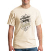 Soft cotton T-shirt with the phrase “Always Something To Be Thankful For” in elegant, script-style typography.