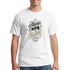 Soft cotton T-shirt with the phrase “Always Something To Be Thankful For” in elegant, script-style typography.