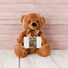 Soft plush teddy bear holding a sign that reads “Teddy Bears Tell the Truth – Not the Fake News,” a funny political and novelty gift.