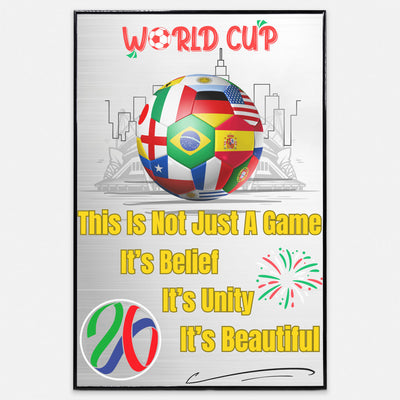  "This Is Not Just a Game – World Cup 2026 Ball"