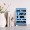 “Gift-ready packaging of inspirational funny plaque”