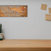 Funny motivational plaque that reads “Nothing kills you faster than fake positivity,” with bold typography and a modern, sarcastic design.