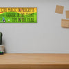 Wooden plaque with bold pink lettering reading “Cart Girl Magic In Progress” featuring cartoon-style golf cart, drink tray, and dollar signs—displayed outdoors.