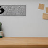 Funny motivational plaque that says "6 months from now you’ll wish you started today"