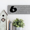 Funny motivational plaque that says "6 months from now you’ll wish you started today"