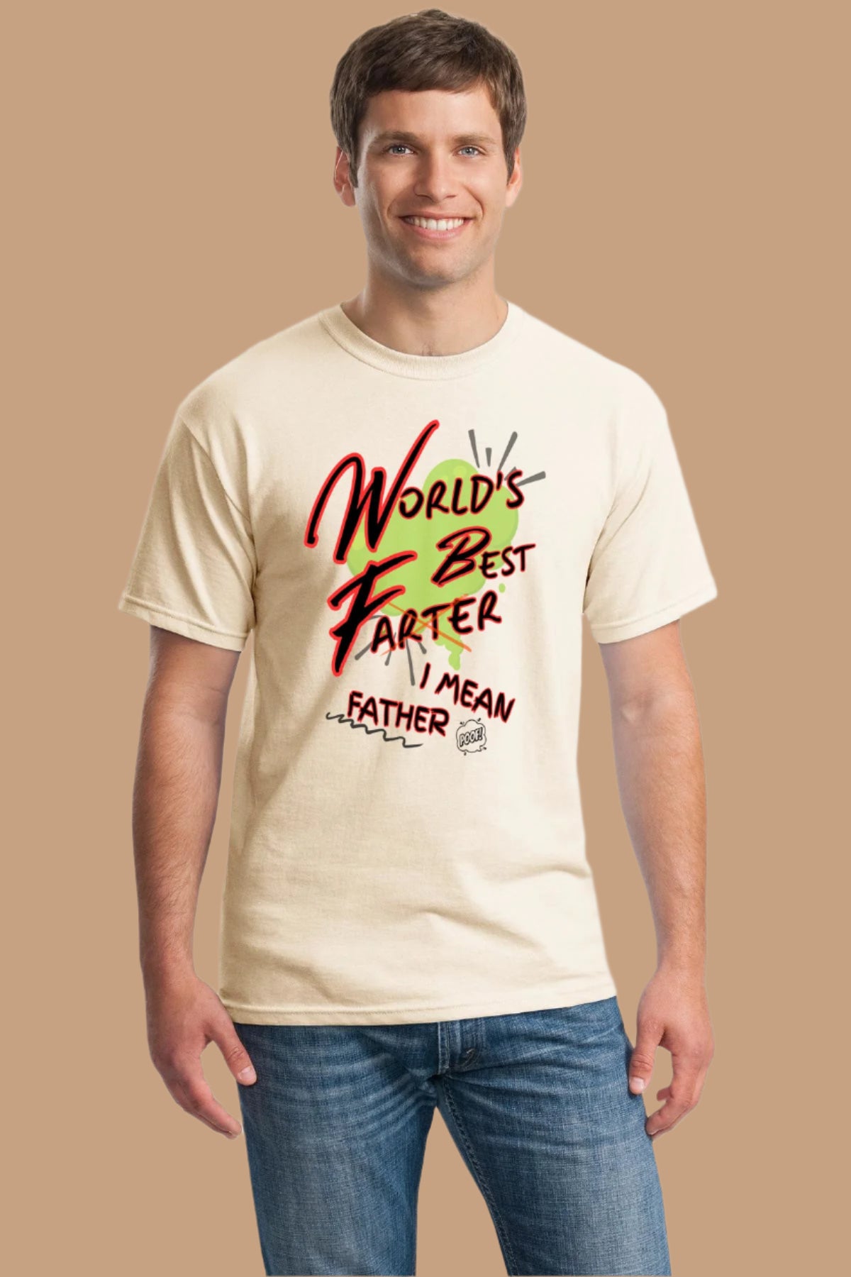 "World's Best Farter I Mean Father Funny Dad T-Shirt – Teka Originals"
