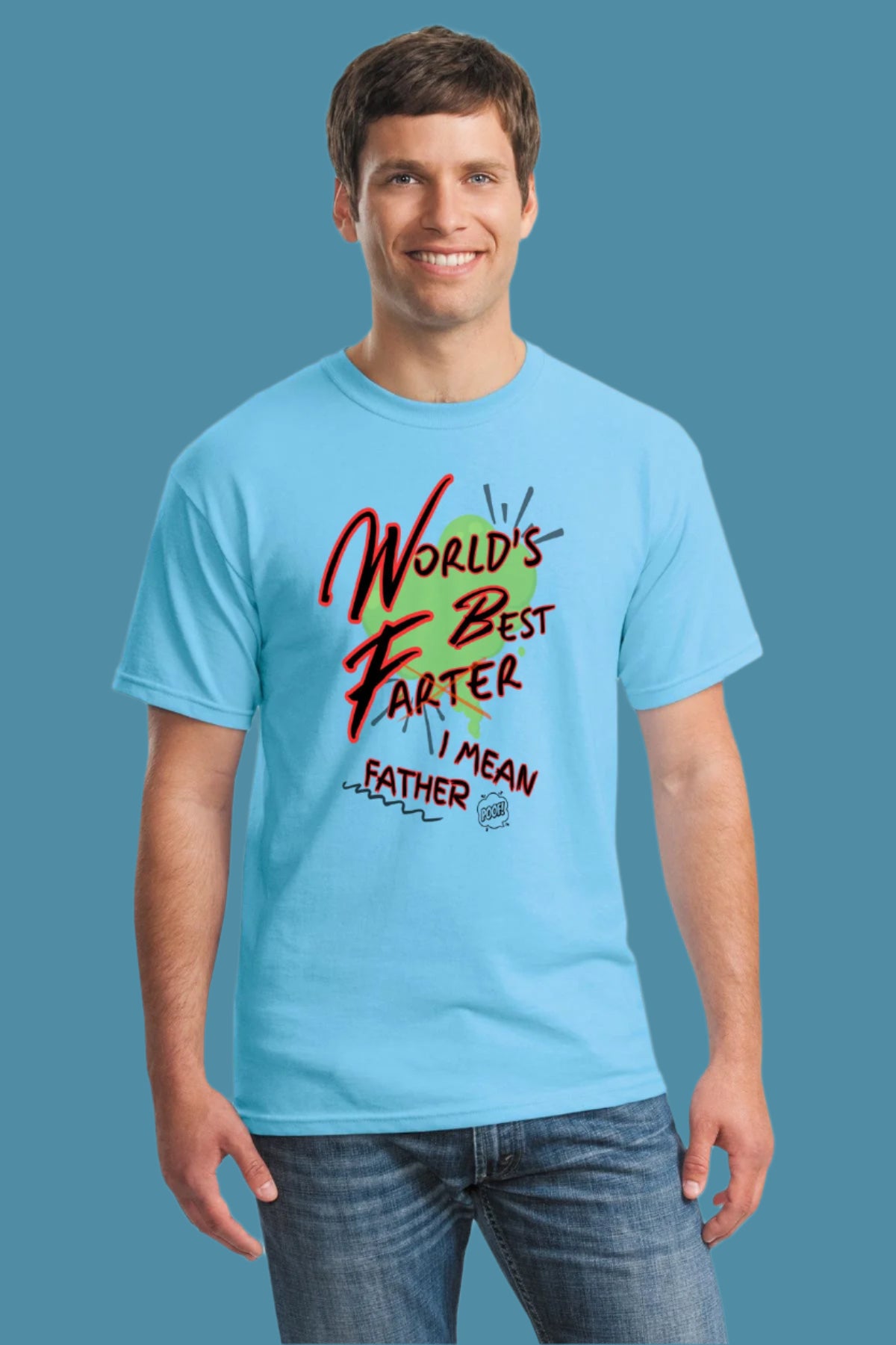 "World's Best Farter I Mean Father Funny Dad T-Shirt – Teka Originals"
