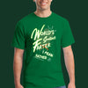 Funny T-shirt with bold text reading “World’s Smelliest Farter—I Mean Father” in sarcastic dad humor style