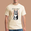 TopCat cartoon cat saying “Wait What?” on funny sarcastic T-shirt for cat lovers