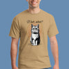 TopCat cartoon cat saying “Wait What?” on funny sarcastic T-shirt for cat lovers