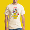 World Cup 2026 soccer shirt with “I Kick, I Screamed, I Score” slogan in dynamic bold font and energetic design