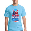World Cup 2026 shirt with “One Nation – One Dream – One Goal” slogan in bold font with global soccer icon imagery in patriotic colors