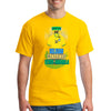 Brazil 2026 shirt with “Selecao – Canarinho – Verde Amarela” in bold green and yellow, styled for World Cup soccer fans