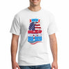 USA 2026 World Cup shirt with “Chase the Cup – Wear the Flag” slogan in bold red, white, and blue patriotic design